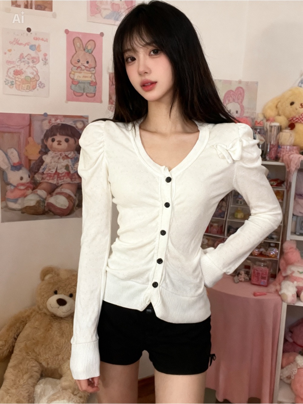 NWOT/Elegant White Women’s Sweater – Soft & Stylish, Size XS - Picture 6 of 13